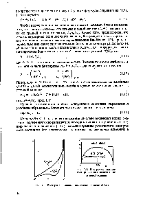 Рис. 1.2. <a href="/info/2482">Диаграмма состояния</a> (п, Т) для вещества по сеточной- модели.