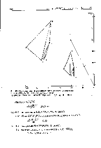 Рис. 57. Ортогональная и <a href="/info/876773">вторичная проекция</a> части диаграммы