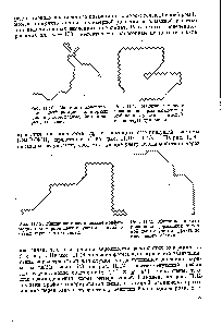 Рис. 11.12. <a href="/info/197235">Машинное моделирование</a> <a href="/info/520887">конформации полимерной цепи</a> с учетом <a href="/info/749062">взаимодействия через четыре</a> связи.