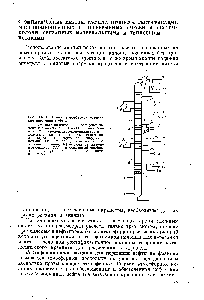 Рис. 11-34. <a href="/info/1454433">Схема атмосферной колонны</a> для перегонки нефти 