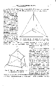 Рис. 40. <a href="/info/988134">Построение фигуративной точки</a> в ортогональной проекции пространственной диаграммы.