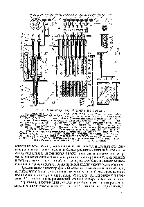 Рис. 9. Блочный однорядный реактор и его детали 