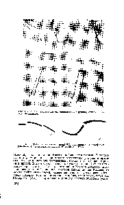Рис. 15.5. Часть <a href="/info/1837941">рентгенограммы монокристалла</a> рубина, снятая по методу Фудживара