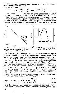 Рис. УП1-1. <a href="/info/1045544">Зависимость константы скорости</a> реакции от температуры согласно уравнению Аррениуса.