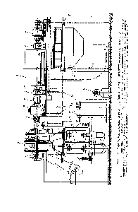 Рис. 132. Турбокомпрессорный агрегат (турбокомпрессор — редуктор— электродвигатель) 