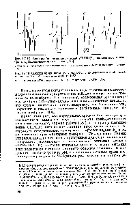 Рис. IV.15. Спектры бирадикального зонда AXVIII(2), включенного в мембраны субмитохондриальных частиц [182]