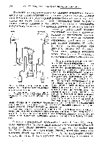 Рис. 77. <a href="/info/1711316">Схема лабораторной установки</a> по непрерывному гидролизу органохлорсиланов 