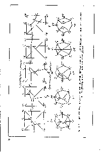 Рис. 122. Перспективные и ортогональные проекции пространственных <a href="/info/30182">изотермических диаграмм</a> в различных