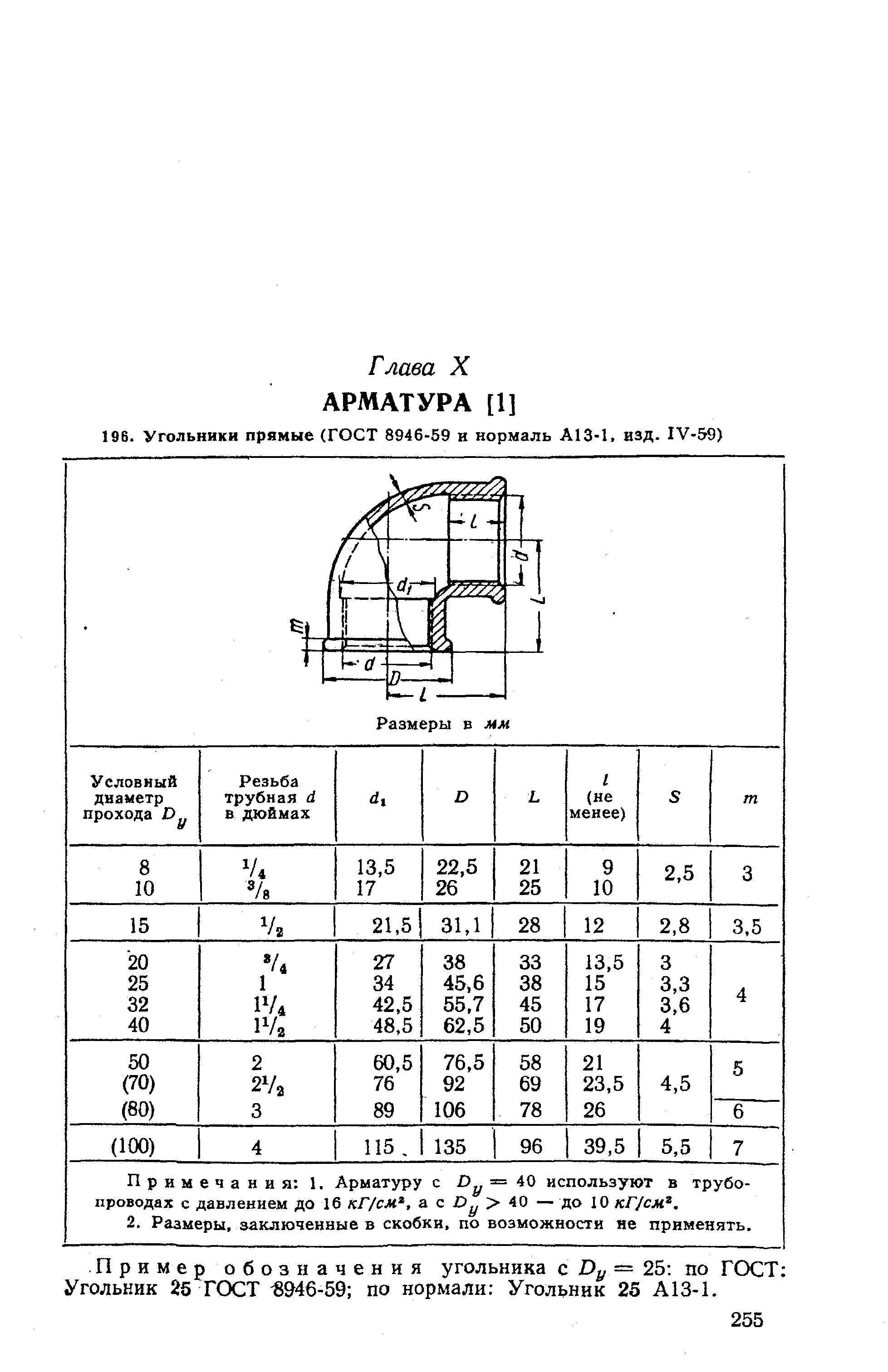 Угольник гост 8946 75 чертеж