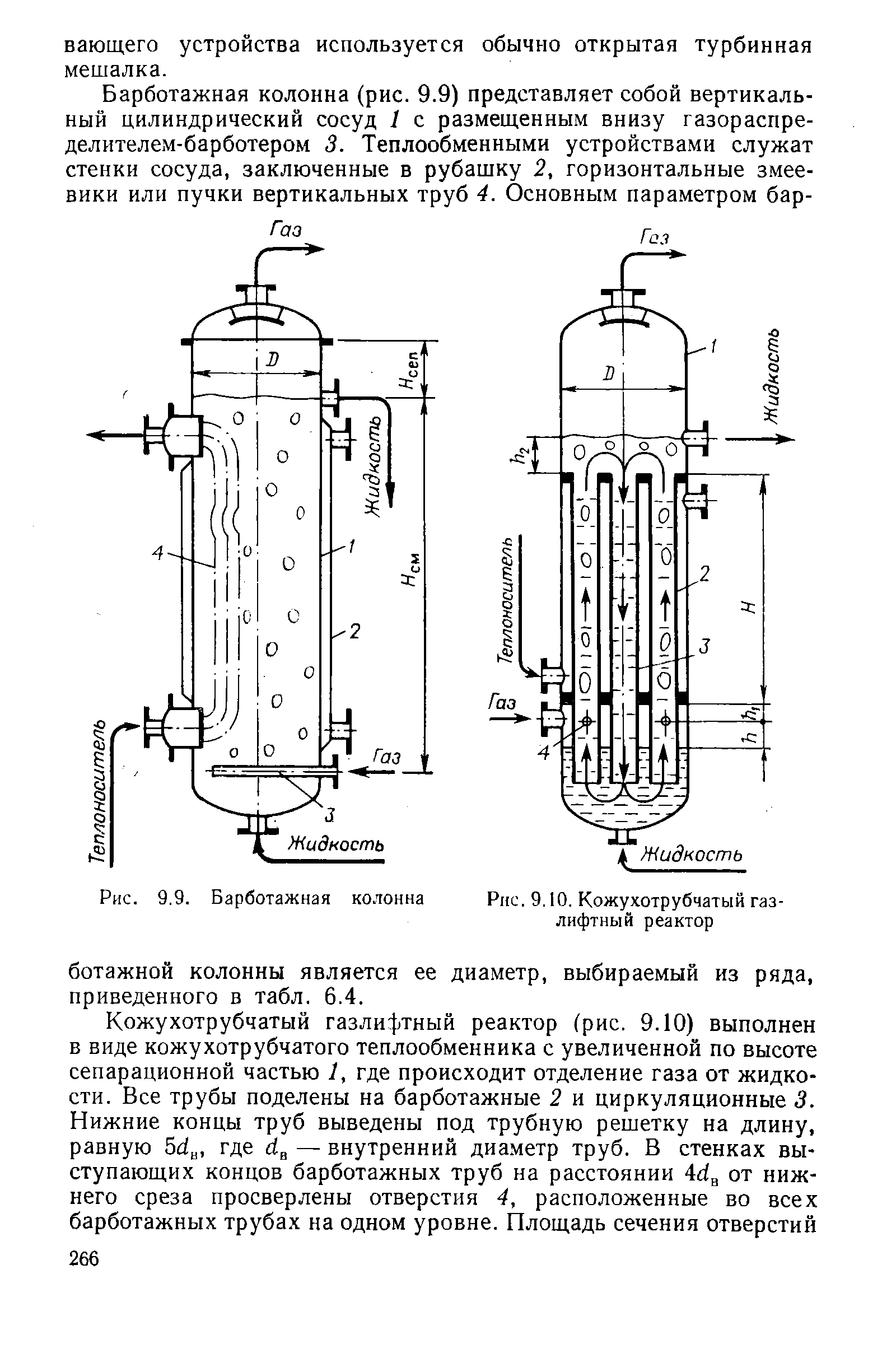 Окислительная колонна чертеж