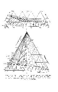 Рис. 20. <a href="/info/1388837">Проекции поверхностей</a> ликвидус (а) и солидус (б) диаграммы С — Мп — N1 на плоскость <a href="/info/12761">концентрационного треугольника</a> [32] е — <a href="/info/3584">двойная эвтектика</a> р — <a href="/info/350618">двойные перитектики</a> Е — <a href="/info/3585">тройная эвтектика</a>, Р тройная перитектика.
