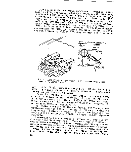 Рис. 126. Схема устройства для поверхностной <a href="/info/189436">промывки фильтра</a> при помощи вращающейся трубы.