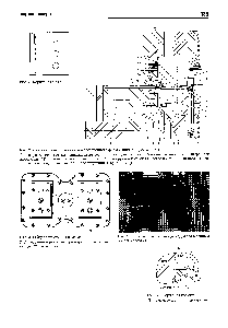Рис. 2. Двухгнездная форма для компрессионного формования корпусной детали 