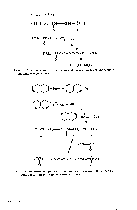 Рис. 4.4. <a href="/info/9418">Схема реакции</a> роста при <a href="/info/398">анионной полимеризации</a> на дианионах Катализатор — <a href="/info/976204">натрий-нафталиновый</a> комплекс