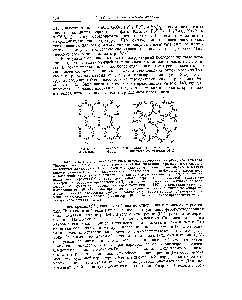 Рис. 143. <a href="/info/376711">Схематическое изображение</a> кристаллической и стекловидной форм гипотетического соединения М2О3.
