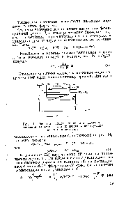 Рис. 14. Расчетная схема определения <a href="/info/1039652">количества движения элемента</a> <a href="/info/147375">вихря жидкости</a> и действующих на этот элемент сил.