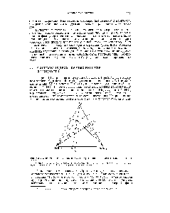 Рис. 4.18. <a href="/info/2787">Фазовая диаграмма</a> для <a href="/info/315135">системы нитрат</a> <a href="/info/352900">свинца</a>—<a href="/info/17719">нитрат натрия</a> — вода при 25° С.