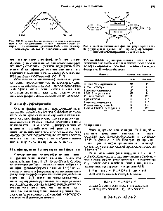 Рис. 10.9. <a href="/info/1321839">Регуляция ферментативной активности</a> путем <a href="/info/100411">ковалентной модификации</a>. Слева — фосфорилирование, справа — <a href="/info/102393">присоединение нуклеотида</a>. В обоих процеса1х ну-клеозидтрифосфатом (N7 ) обычно служит АТР.