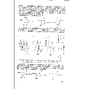 Рис. 41. Спектры ЭПР азотокисных радикалов <a href="/info/324083">замещенных хинолинов</a> а — радикала I б — радикала II в — радикала III г—радикала IV