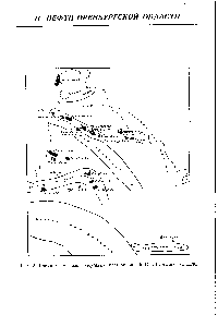 Рис. 2. <a href="/info/1470670">Схема размещения нефтяных месторождений</a> Оренбургской области,.