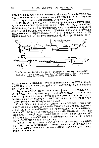 Рис. 96. <a href="/info/1103651">Схема прохождения</a> жгута при отгонке сероуглерода в трубах 