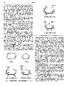 Рис. 14.3. Пиранозная и <a href="/info/108755">фуранозная формы глюкозы</a>. группу в положении 1 (рис. 14.3 и 14.4).