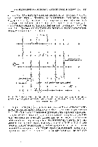 Рис. 19. <a href="/info/376711">Схематическое изображение</a> <a href="/info/1591817">последовательных стадий переноса</a> протона и <a href="/info/918081">вращения молекул воды</a> в случае механизма Бернала и Фаулера