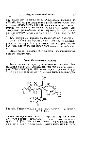 Рис. 4-11. Гидрат бис-(глицинато)меди(И). Молекула Н,0 обозначена 0(5) [27].